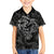 Hawaii Father's Day Vintage Lei Kid Hawaiian Shirt Hauoli la Makuakane - Black