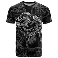 Hawaii Father's Day Vintage Lei T Shirt Hauoli la Makuakane - Black