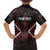 Maori Taiaha Whakairo Personalized Family Matching Summer Maxi Dress and Hawaiian Shirt Red Poutama Motifs