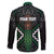 Maori Taiaha Pounamu Whakairo Personalized Family Matching Short Sleeve Bodycon Dress and Hawaiian Shirt Jade Poutama Motifs
