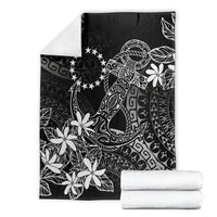 Black Kuki Airani Tapakau Blanket Tribal Anchor Mix Tiare