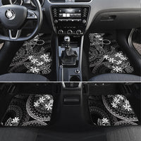 Black Kuki Airani Tapakau Car Mats Tribal Anchor Mix Tiare