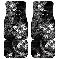 Black Kuki Airani Tapakau Car Mats Tribal Anchor Mix Tiare