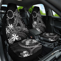 Black Kuki Airani Tapakau Car Seat Cover Tribal Anchor Mix Tiare
