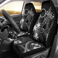 Black Kuki Airani Tapakau Car Seat Cover Tribal Anchor Mix Tiare