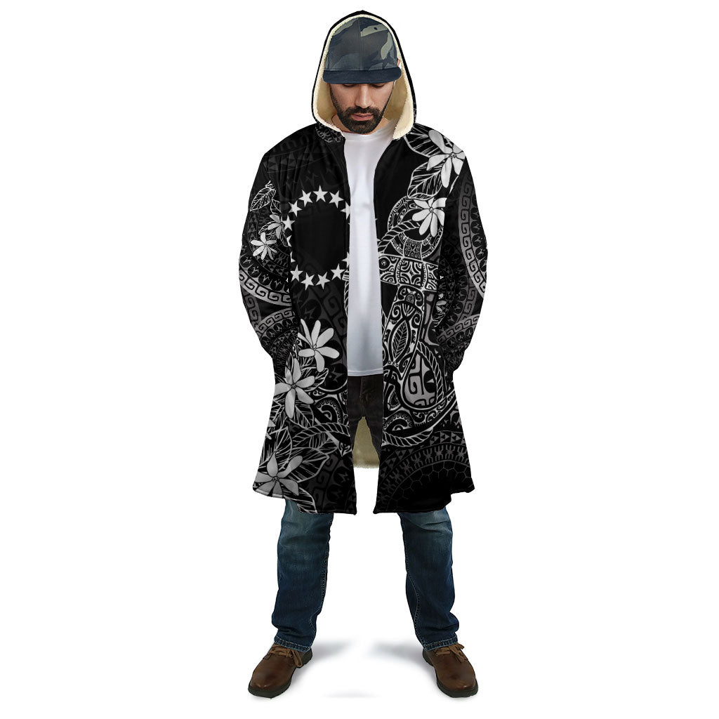 Black Kuki Airani Tapakau Cloak Tribal Anchor Mix Tiare