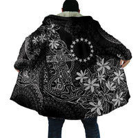 Black Kuki Airani Tapakau Cloak Tribal Anchor Mix Tiare