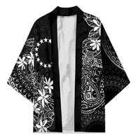 Black Kuki Airani Tapakau Kimono Tribal Anchor Mix Tiare