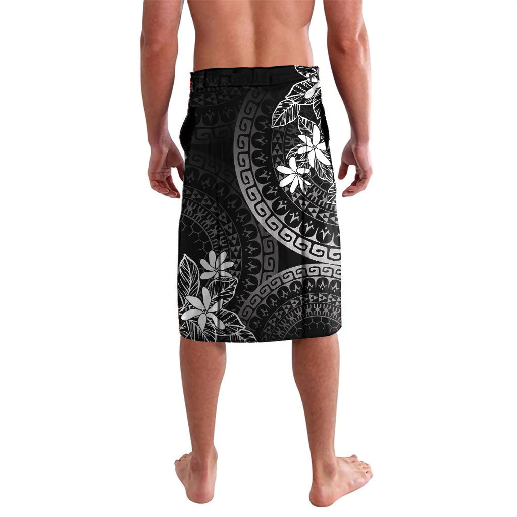 Black Kuki Airani Tapakau Lavalava Tribal Anchor Mix Tiare