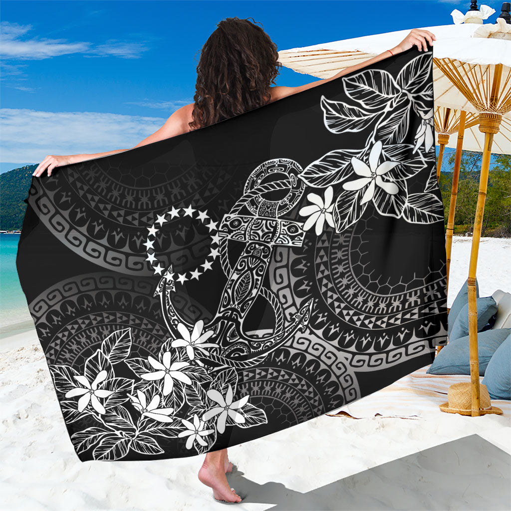 Black Kuki Airani Tapakau Sarong Tribal Anchor Mix Tiare
