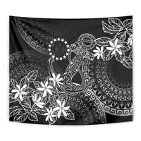 Black Kuki Airani Tapakau Tapestry Tribal Anchor Mix Tiare