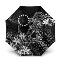 Black Kuki Airani Tapakau Umbrella Tribal Anchor Mix Tiare