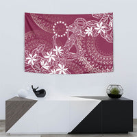 Maroon Kuki Airani Tapakau Tapestry Tribal Anchor Mix Tiare
