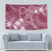 Maroon Kuki Airani Tapakau Tapestry Tribal Anchor Mix Tiare