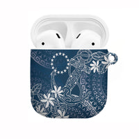 Navy Kuki Airani Tapakau AirPods Case Tribal Anchor Mix Tiare