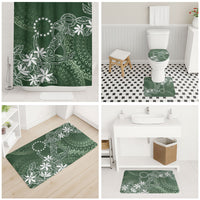 Sage Green Kuki Airani Tapakau Bathroom Set Tribal Anchor Mix Tiare