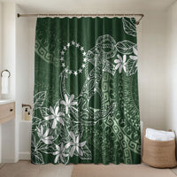 Sage Green Kuki Airani Tapakau Bathroom Set Tribal Anchor Mix Tiare