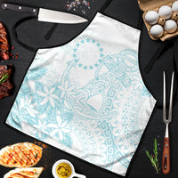 Turquoise Kuki Airani Tapakau Apron Tribal Anchor Mix Tiare