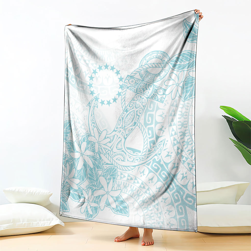 Turquoise Kuki Airani Tapakau Blanket Tribal Anchor Mix Tiare