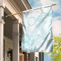 Turquoise Kuki Airani Tapakau Garden Flag Tribal Anchor Mix Tiare