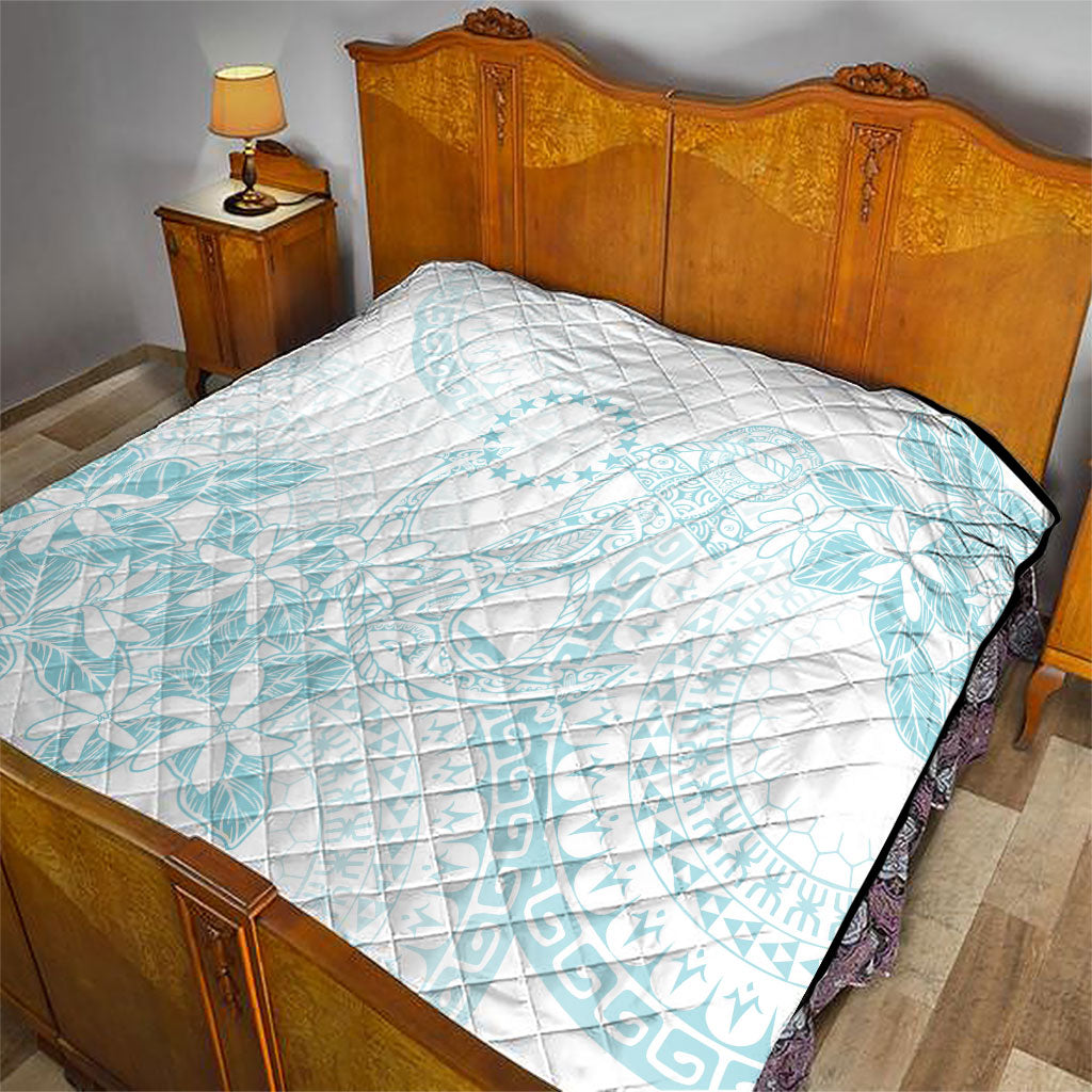 Turquoise Kuki Airani Tapakau Quilt Tribal Anchor Mix Tiare