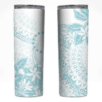 Turquoise Kuki Airani Tapakau Skinny Tumbler Tribal Anchor Mix Tiare