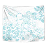 Turquoise Kuki Airani Tapakau Tapestry Tribal Anchor Mix Tiare