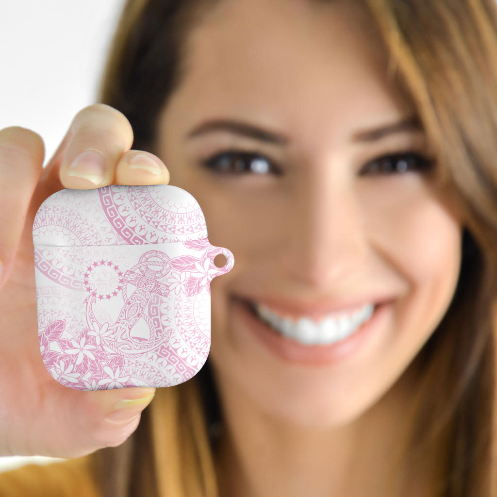 Candy Pink Kuki Airani Tapakau AirPods Case Tribal Anchor Mix Tiare