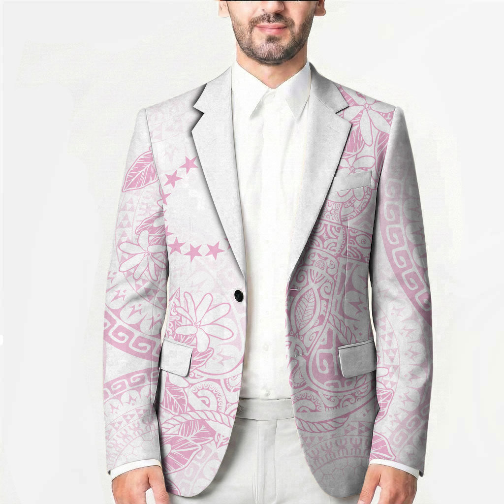 Candy Pink Kuki Airani Tapakau Blazer Tribal Anchor Mix Tiare