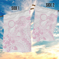 Candy Pink Kuki Airani Tapakau Garden Flag Tribal Anchor Mix Tiare