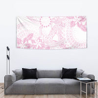 Candy Pink Kuki Airani Tapakau Tapestry Tribal Anchor Mix Tiare