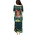Hawaii Hula Girl Vintage Puletasi Tropical Forest