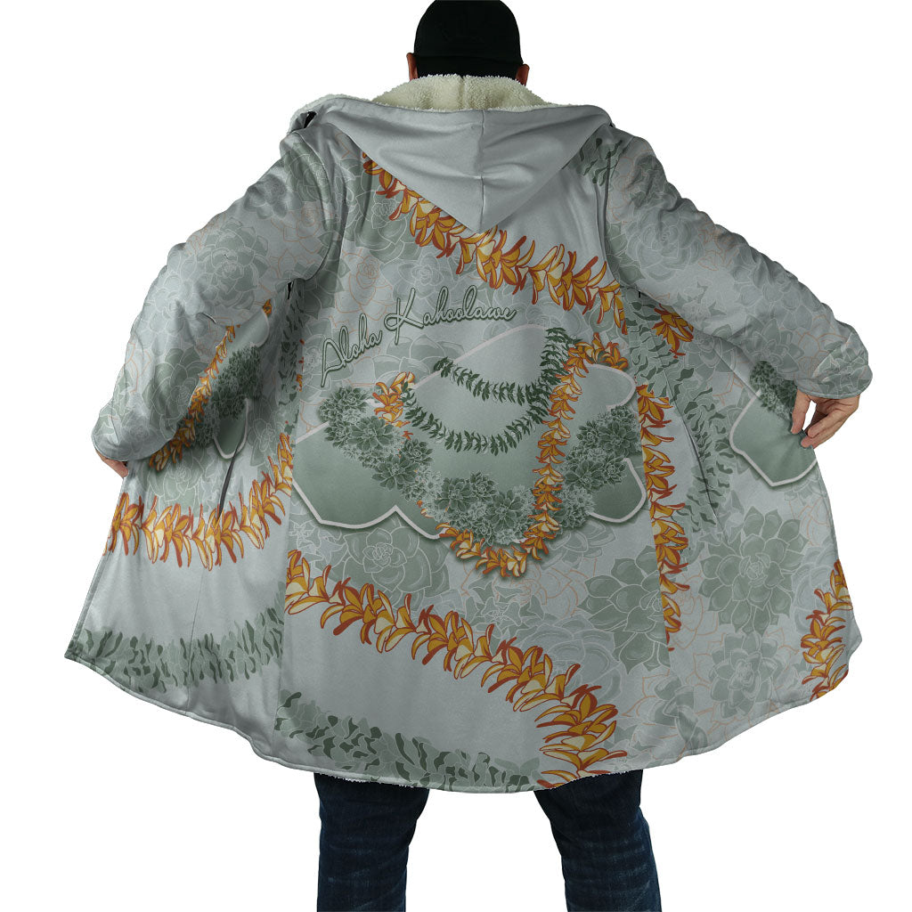 Hawaii Kaho'olawe Island Flowers Lei Cloak Silver Hinahina Kū Kahakai