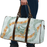 Hawaii Kaho'olawe Island Flowers Lei Travel Bag Silver Hinahina Kū Kahakai