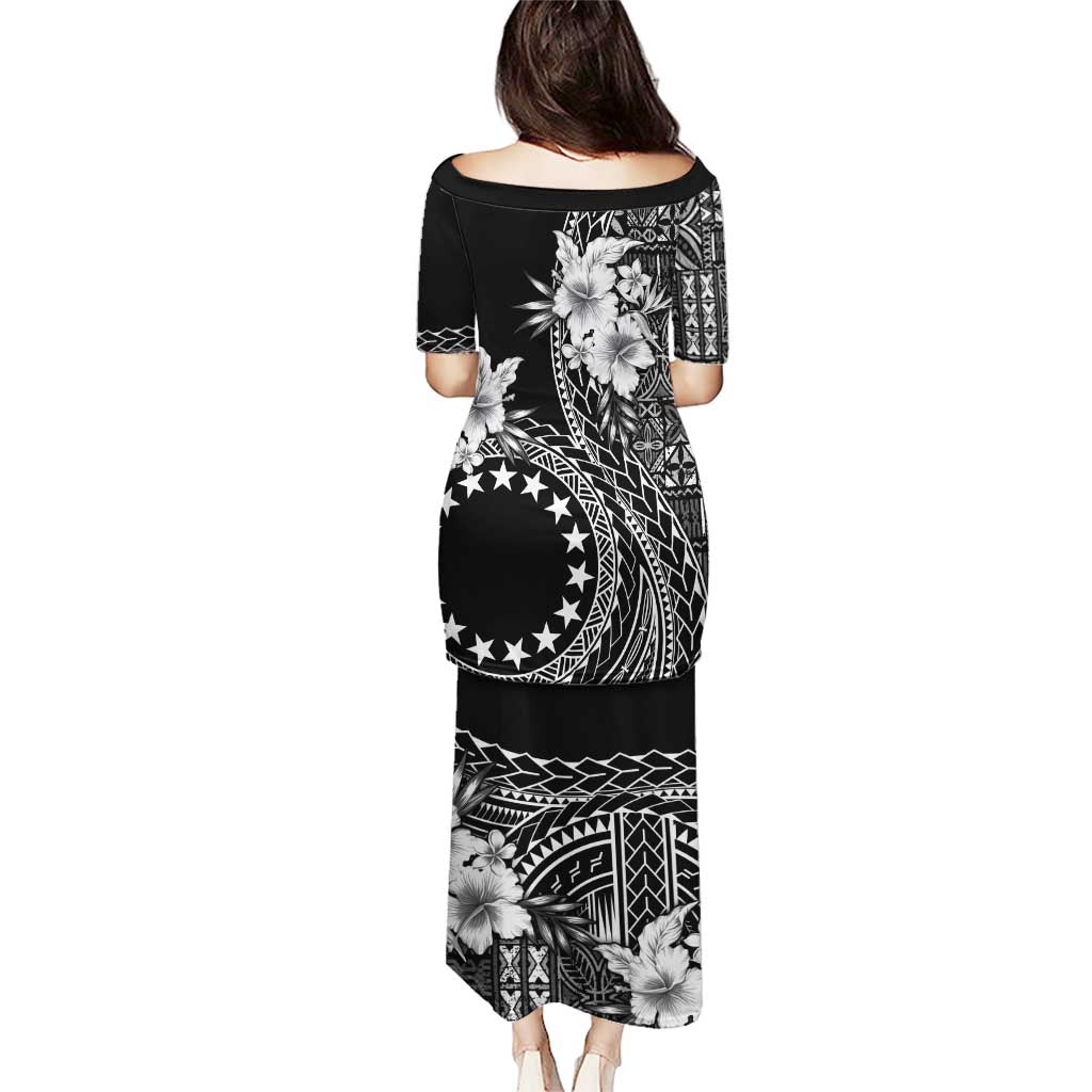 Kia Orana Cook Islands Puletasi Tiare and Stars