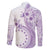 Kia Orana Cook Islands Family Matching Mermaid Dress and Hawaiian Shirt Tiare and Stars - Lavender