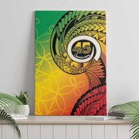 Vanuatu 45th Independence Anniversary Canvas Wall Art Ni-Van Sandroing - Polynesian Pride