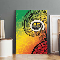 Vanuatu 45th Independence Anniversary Canvas Wall Art Ni-Van Sandroing - Polynesian Pride