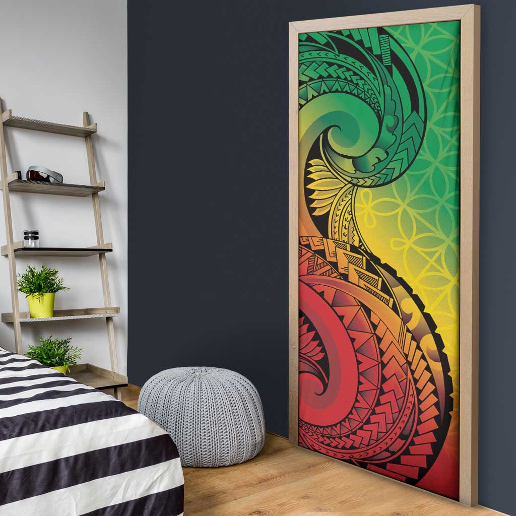 Vanuatu 45th Independence Anniversary Door Cover Ni-Van Sandroing - Polynesian Pride