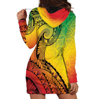 Vanuatu 45th Independence Anniversary Hoodie Dress Ni-Van Sandroing - Polynesian Pride