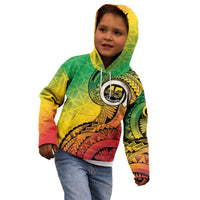 Vanuatu 45th Independence Anniversary Kid Hoodie Ni-Van Sandroing - Polynesian Pride