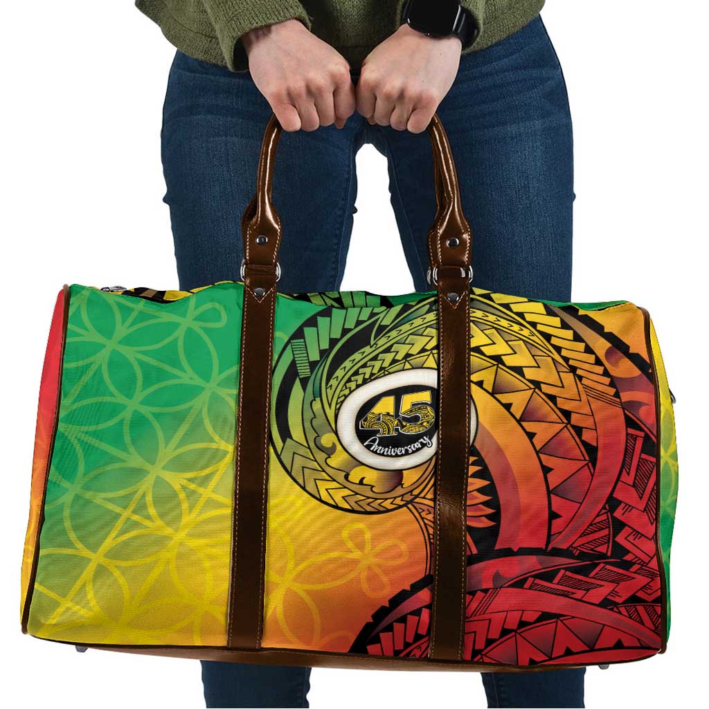 Vanuatu 45th Independence Anniversary Travel Bag Ni-Van Sandroing - Polynesian Pride