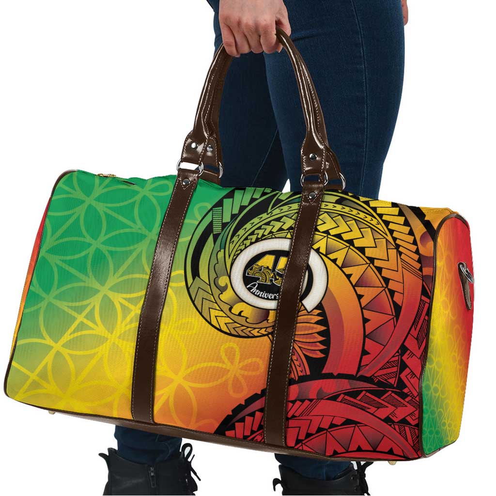 Vanuatu 45th Independence Anniversary Travel Bag Ni-Van Sandroing - Polynesian Pride