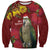 Kakapo Bird New Zealand Sweatshirt Floral Christmas