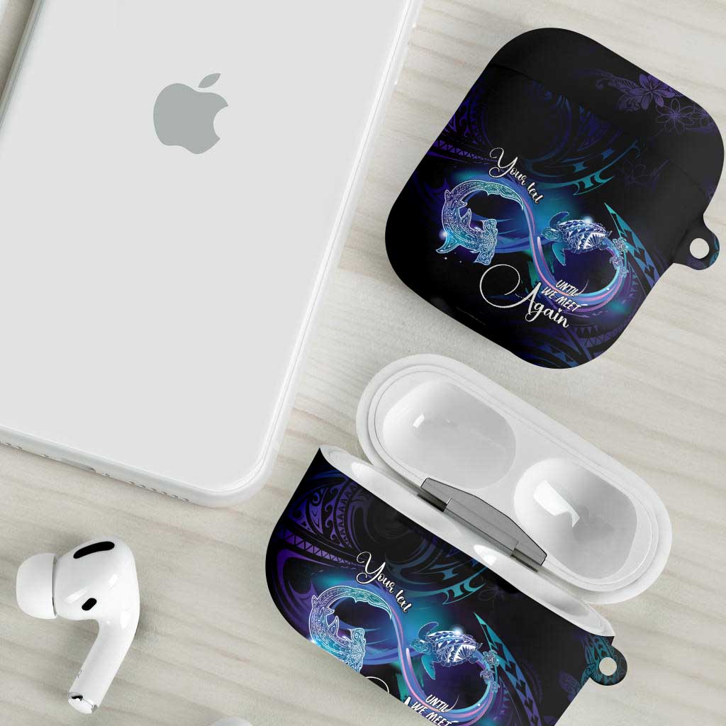 Polynesian Personalized Memorial AirPods Case Oceanic Infinity Symbol - Until We Meet Again - Polynesian Pride