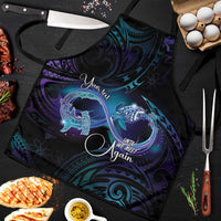 Polynesian Personalized Memorial Apron Oceanic Infinity Symbol - Until We Meet Again - Polynesian Pride