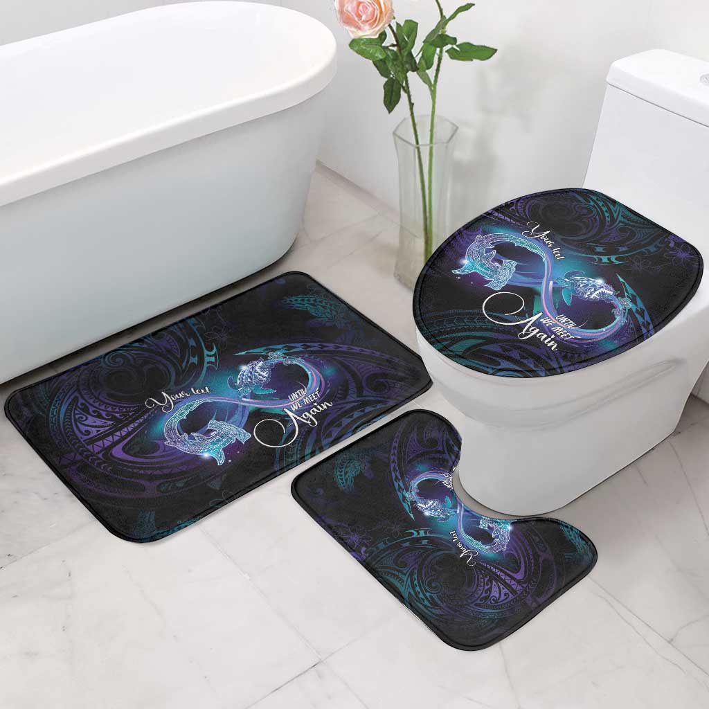 Polynesian Personalized Memorial Bathroom Set Oceanic Infinity Symbol - Until We Meet Again - Polynesian Pride