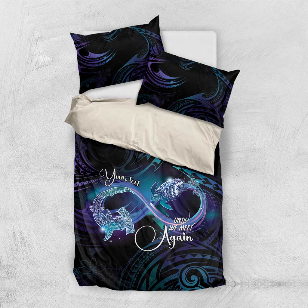 Polynesian Personalized Memorial Bedding Set Oceanic Infinity Symbol - Until We Meet Again - Polynesian Pride