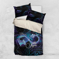 Polynesian Personalized Memorial Bedding Set Oceanic Infinity Symbol - Until We Meet Again - Polynesian Pride