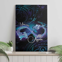 Polynesian Personalized Memorial Canvas Wall Art Oceanic Infinity Symbol - Until We Meet Again - Polynesian Pride